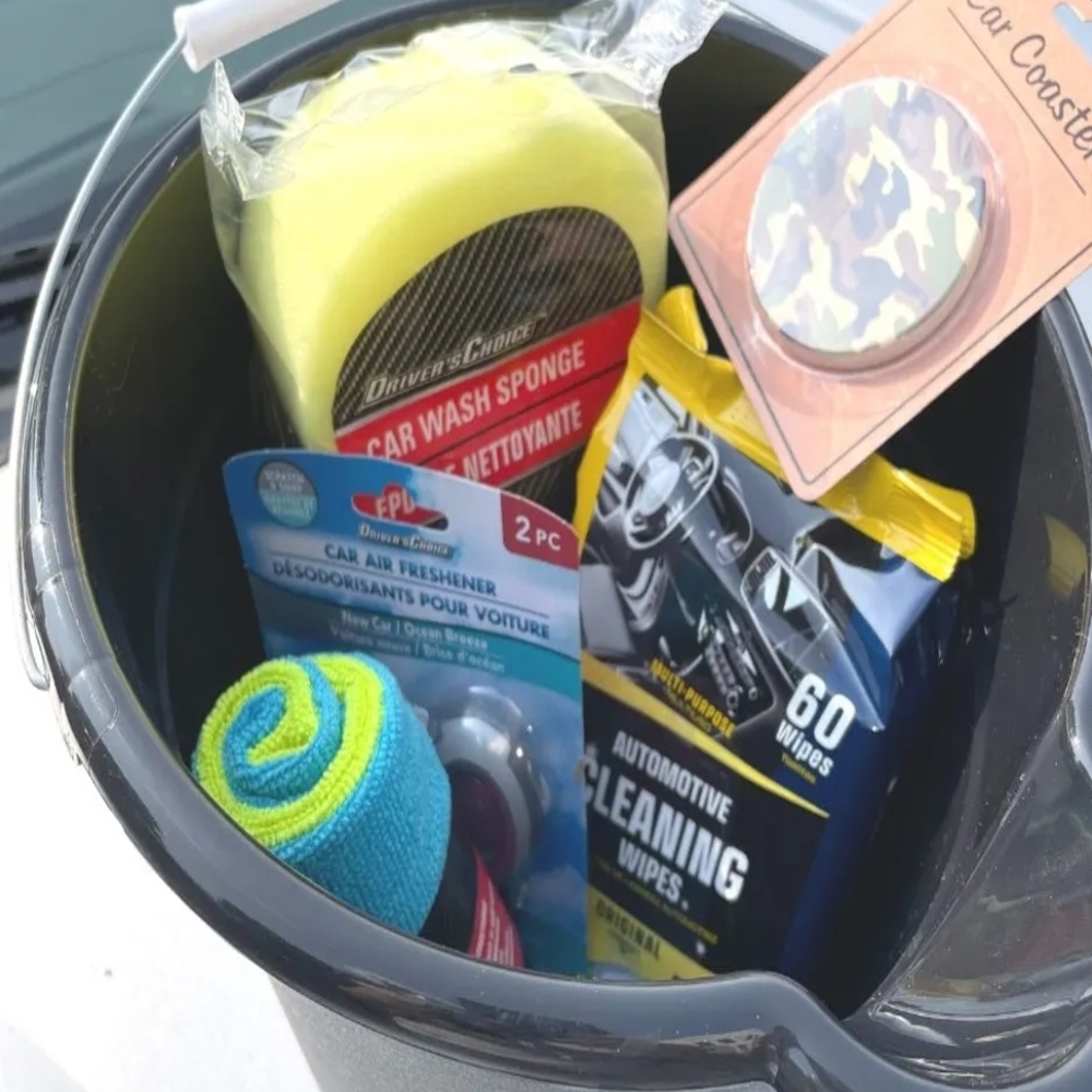 Fathers Day Car Gift Basket